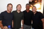 Amsterdam 7 juli 2018
Boekpresentatie Sjaak Swart bij Scheltema. Robbie Witschge Frank Rijkaard Frank de Boer en Johnny Heitinga