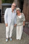 Amsterdam 15 juli 2018
Frits Huffnagel feestje voor zijn 50e verjaardag bij hotel the Grand. Frits met Willeke Alberti