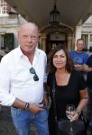 Amsterdam 15 juli 2018
Frits Huffnagel feestje voor zijn 50e verjaardag bij hotel the Grand. Frits Wester