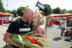 Nijmegen 20 juli 2018
Frits Wester loopt de vierdaagse van Nijmegen. Frits zijn vriendin Birgitta stond bij de finish.