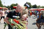 Nijmegen 20 juli 2018
Frits Wester loopt de vierdaagse van Nijmegen. Frits zijn vriendin Birgitta stond bij de finish.