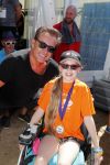 Amsterdam 1 juli 2018
Edwin Evers Run bij het science park met vele bners. Gerard Joling