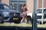 Almere 3 juli 2018
Glennis Grace met haar nieuwe vriend Levy Simon op terras.