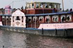 Amsterdam 6 juli 2018
Gordon viert zijn 50e verjaardag bij de Harbour Club en gaat daarna varen met de roze MS de Jordaan.