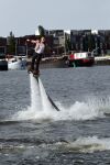 Amsterdam 6 juli 2018
Gordon viert zijn 50e verjaardag bij de Harbour Club en gaat daarna varen met de roze MS de Jordaan.