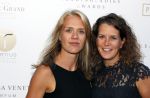 Amsterdam 10 juli 2018
Uitreiking leading ladies awards in hotel the Grand. Ireen Wust met partner Letitia de Jong