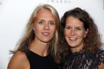 Amsterdam 10 juli 2018
Uitreiking leading ladies awards in hotel the Grand. Ireen Wust met partner Letitia de Jong