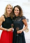 Amsterdam 10 juli 2018
Uitreiking leading ladies awards in hotel the Grand. Ireen Wust met partner Letitia de Jong