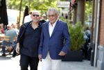 Amsterdam 4 juli 2018
Jaap v Zweden met zijn vader op de cornelis schuytstraat