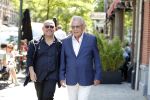 Amsterdam 4 juli 2018
Jaap v Zweden met zijn vader op de cornelis schuytstraat