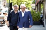Amsterdam 4 juli 2018
Jaap v Zweden met zijn vader op de cornelis schuytstraat