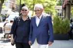 Amsterdam 4 juli 2018
Jaap v Zweden met zijn vader op de cornelis schuytstraat