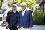 Amsterdam 4 juli 2018
Jaap v Zweden met zijn vader op de cornelis schuytstraat