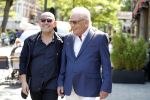 Amsterdam 4 juli 2018
Jaap v Zweden met zijn vader op de cornelis schuytstraat