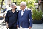 Amsterdam 4 juli 2018
Jaap v Zweden met zijn vader op de cornelis schuytstraat