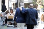 Amsterdam 4 juli 2018
Jaap v Zweden met zijn vader op de cornelis schuytstraat