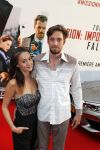 Amsterdam 30 juli 2018
Premiere Mission Impossible in Pathe Arena. Jennifer de Jong met vriend en tatoo