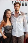 Amsterdam 30 juli 2018
Premiere Mission Impossible in Pathe Arena. Jennifer de Jong met vriend en tatoo
