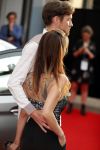 Amsterdam 30 juli 2018
Premiere Mission Impossible in Pathe Arena. Jennifer de Jong met vriend en tatoo