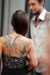 Amsterdam 30 juli 2018
Premiere Mission Impossible in Pathe Arena. Jennifer de Jong met vriend en tatoo