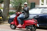 Amsterdam 9 juli 2018
Johnny Kelvin op zijn scooter