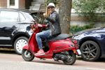 Amsterdam 9 juli 2018
Johnny Kelvin op zijn scooter