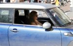 Amsterdam 29 juni 2018
Katja Schuurman in haar mini Cooper.