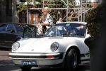 Amsterdam 28 juli 2018
Kimberley Klaver met haar nieuwe vriend Michel v d Bergh in zijn porsche