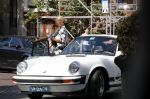 Amsterdam 28 juli 2018
Kimberley Klaver met haar nieuwe vriend Michel v d Bergh in zijn porsche