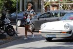 Amsterdam 28 juli 2018
Kimberley Klaver met haar nieuwe vriend Michel v d Bergh in zijn porsche
