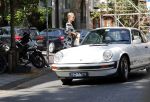 Amsterdam 28 juli 2018
Kimberley Klaver met haar nieuwe vriend Michel v d Bergh in zijn porsche