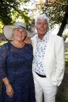 Haarzuilens 20 juni 2018
Haringparty op kasteel de Haar. Klaas Wilting met vrouw