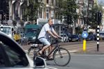Amsterdam 13 juli 2018
Maarten Spanjer op de fiets.