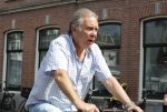 Amsterdam 13 juli 2018
Maarten Spanjer op de fiets.