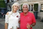 Amsterdam 15 juli 2018
Frits Huffnagel feestje voor zijn 50e verjaardag bij hotel the Grand. Marga Bult met partner Ludo Voeten