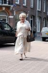 Amsterdam 13 juli 2018
Marianne v Wijnkoop op straat.