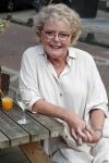Amsterdam 13 juli 2018
Marianne v Wijnkoop op straat.