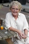 Amsterdam 13 juli 2018
Marianne v Wijnkoop op straat.