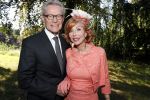 Haarzuilens 20 juni 2018
Haringparty op kasteel de Haar. Marijke Helwegen met man Harrie