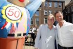 Amsterdam 15 juli 2018
Frits Huffnagel feestje voor zijn 50e verjaardag bij hotel the Grand. Mark Rutte
