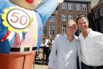 Amsterdam 15 juli 2018
Frits Huffnagel feestje voor zijn 50e verjaardag bij hotel the Grand. Mark Rutte