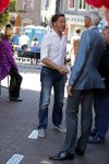 Amsterdam 15 juli 2018
Frits Huffnagel feestje voor zijn 50e verjaardag bij hotel the Grand. Mark Rutte