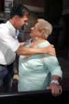Amsterdam 15 juli 2018
Frits Huffnagel feestje voor zijn 50e verjaardag bij hotel the Grand. Erica Terpstra en Mark Rutte