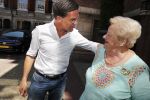 Amsterdam 15 juli 2018
Frits Huffnagel feestje voor zijn 50e verjaardag bij hotel the Grand. Erica Terpstra en Mark Rutte