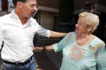 Amsterdam 15 juli 2018
Frits Huffnagel feestje voor zijn 50e verjaardag bij hotel the Grand. Erica Terpstra en Mark Rutte