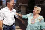 Amsterdam 15 juli 2018
Frits Huffnagel feestje voor zijn 50e verjaardag bij hotel the Grand. Erica Terpstra en Mark Rutte