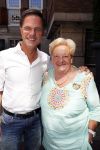 Amsterdam 15 juli 2018
Frits Huffnagel feestje voor zijn 50e verjaardag bij hotel the Grand. Erica Terpstra en Mark Rutte