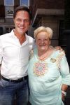 Amsterdam 15 juli 2018
Frits Huffnagel feestje voor zijn 50e verjaardag bij hotel the Grand. Erica Terpstra en Mark Rutte
