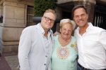 Amsterdam 15 juli 2018
Frits Huffnagel feestje voor zijn 50e verjaardag bij hotel the Grand. Erica Terpstra en Mark Rutte