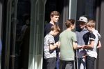 Amsterdam 31 juli 2018
Opnames commercial Ziggo met Max Verstappen en Ruud Gullit.